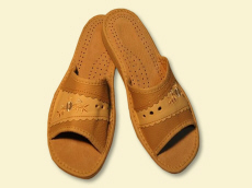 pantoufles régionales produits chaussures orthopédiques cuir véritable Pologne