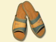 pantoufles régionales produits chaussures orthopédiques cuir véritable Pologne