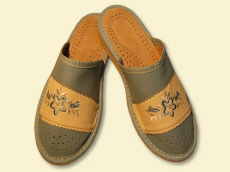 pantoufles régionales produits chaussures orthopédiques cuir véritable Pologne