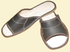 pantoufles régionales produits chaussures orthopédiques cuir véritable Pologne