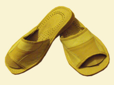 pantoufles régionales produits chaussures orthopédiques cuir véritable Pologne