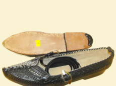 pantoufles régionales produits chaussures orthopédiques cuir véritable Pologne